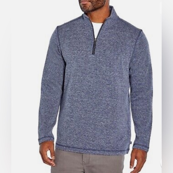 Gap Men's Long Sleeve Half Zip Mock Neck Warm & Stylish Sweater - S - Picture 11 of 11